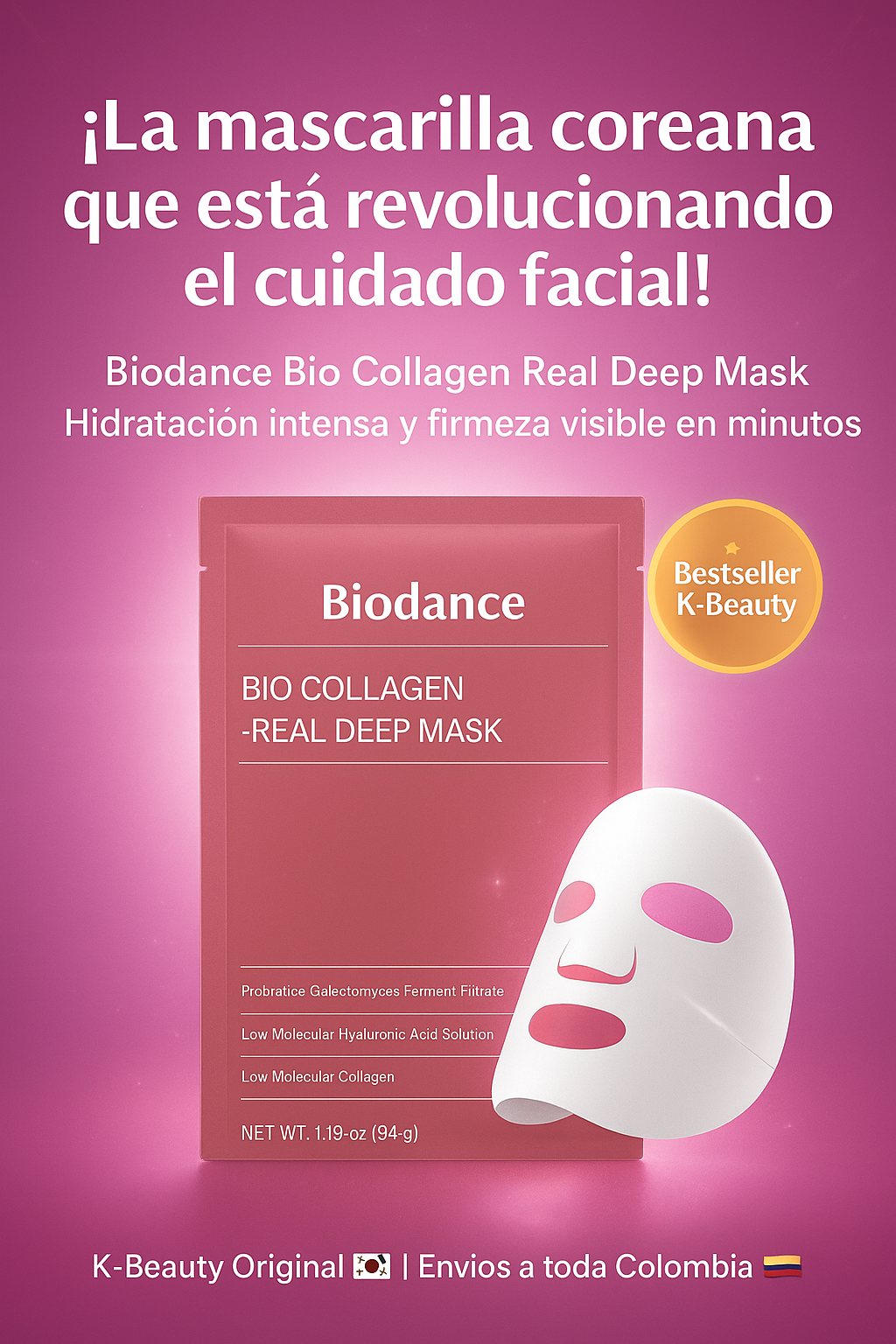 Mascarilla Biodace + Regalo sorpresa