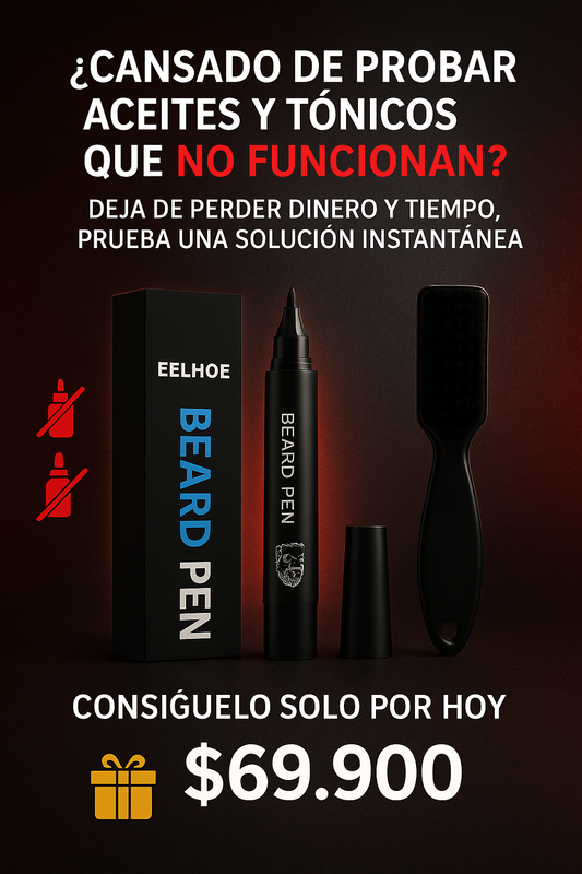 Bear Pen - Kit  lapiz de barba + cepillo + regalo sopresa (Copia 2 )